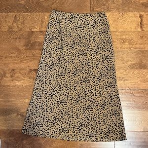 Audrey 3+1 Leopard MIDI Skirt